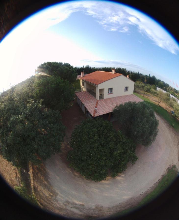 Vila Mas De La Vignassa Le Soler Exteriér fotografie